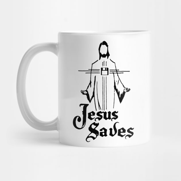 Jesus Saves! by LordNeckbeard